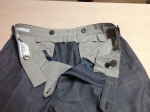 Trousers in construction